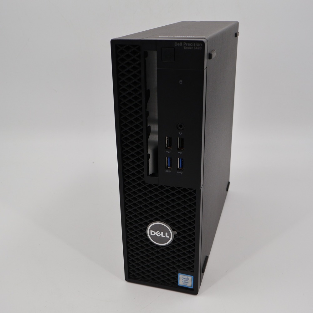 Dell Precision Tower 3420 Workstation SFF Black Empty Case